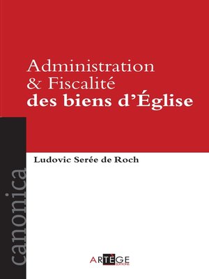 cover image of Administration et Fiscalité des biens d'Église